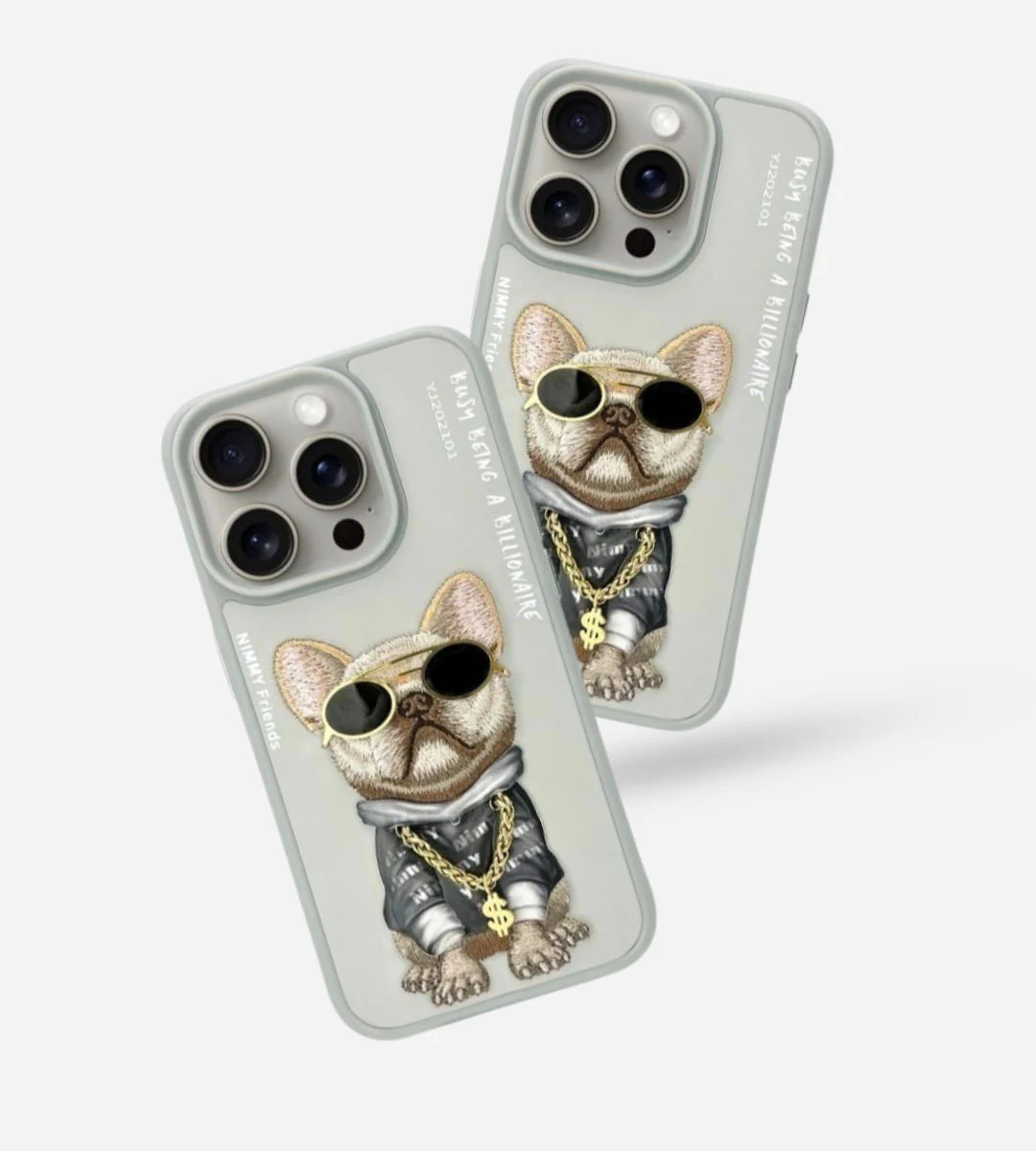 Nimmy Design Cute Series of Glasses Little Rich Tycoon for iPhone  Case For iPhone