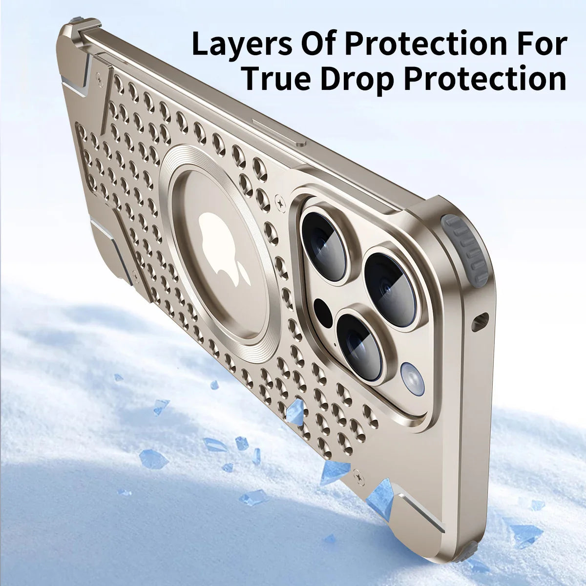 Aircraft Aluminum Alloy Cover For iPhone