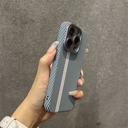 Carbon Fiber Shockproof Case For iPhone