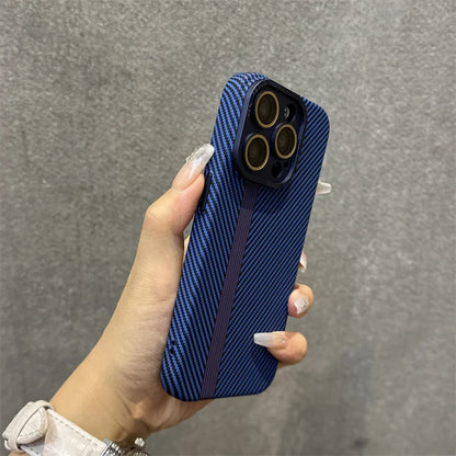 Carbon Fiber Shockproof Case For iPhone